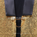 New Arrival One Button Gold Sequined Men Suits in storck Cheap sale Men pants Bow